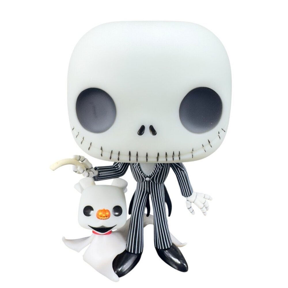 Jack Skellington & Zero Jumbo Pop Figure‎ The Nightmare Before Christmas 9.5inch